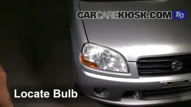 2001 Suzuki Ignis GL 1.3L 4 Cyl. Lights Parking Light (replace bulb)